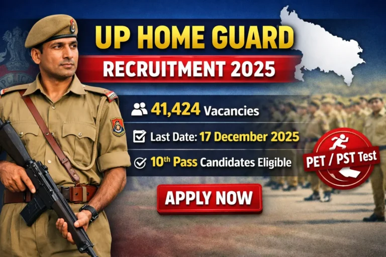 UP Home Guard Recruitment 2025