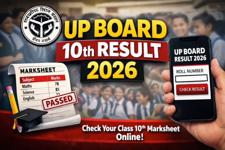 Up Board 10th Result 2026